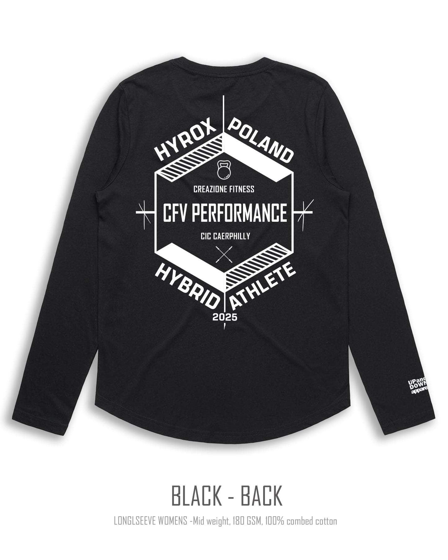 Hyrox Poland Long Sleeve Tee