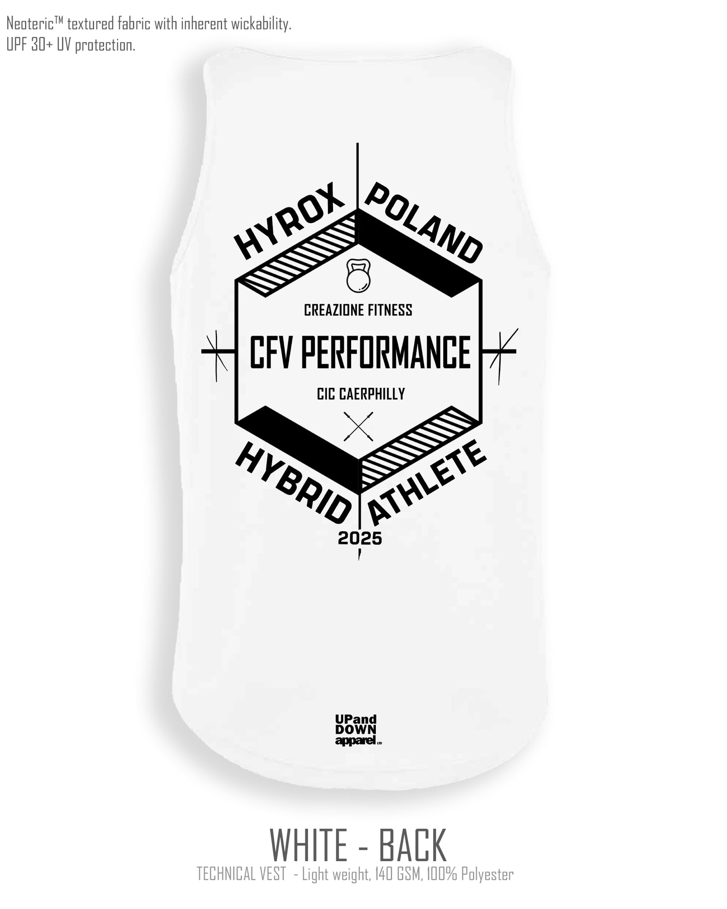 Hyrox Poland Technical vest