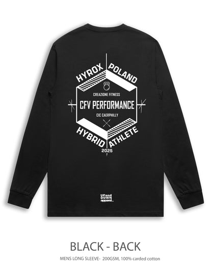 Hyrox Poland Long Sleeve Tee