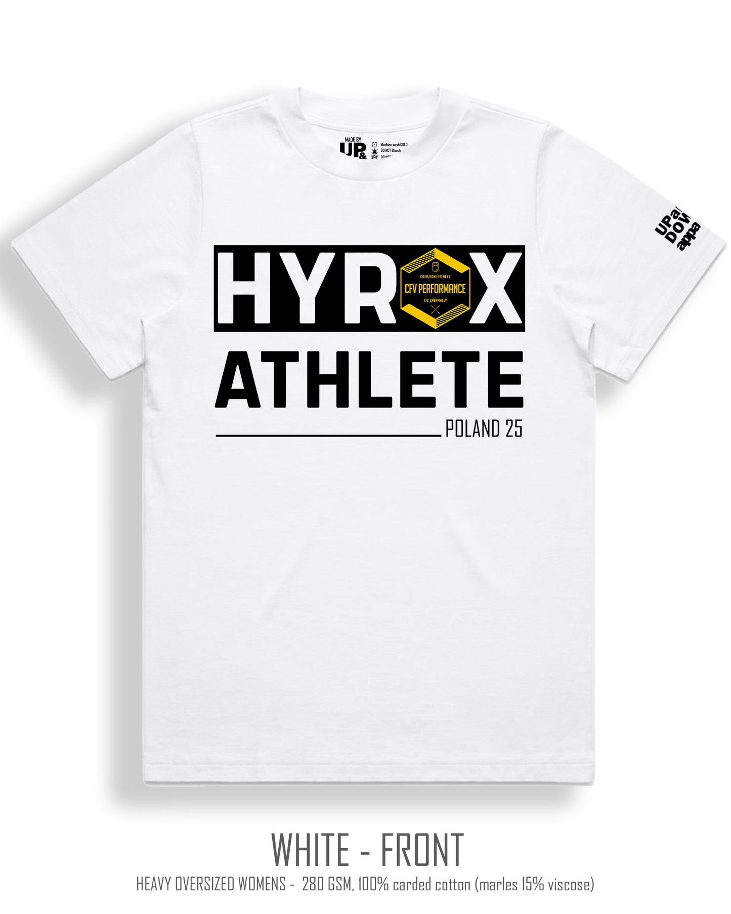 Hyrox Poland Heavy Oversize Tee