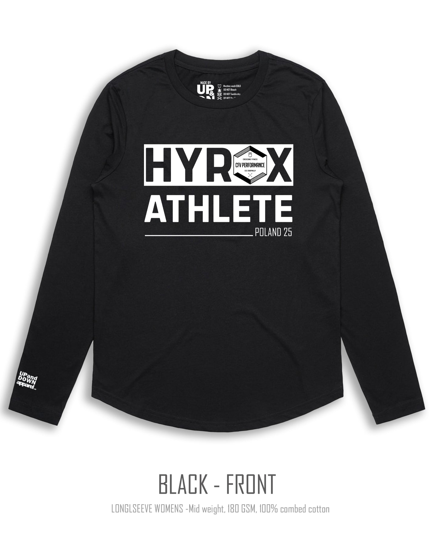 Hyrox Poland Long Sleeve Tee