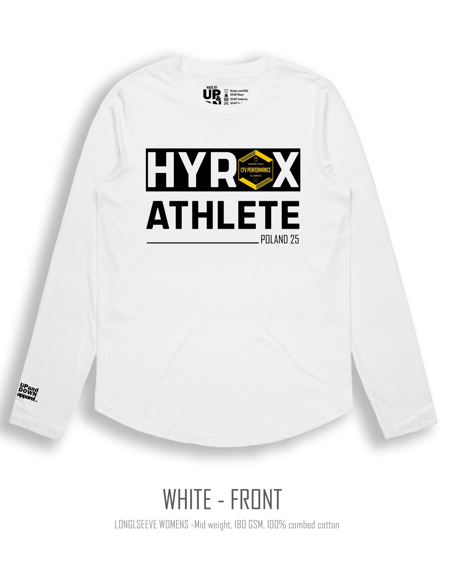 Hyrox Poland Long Sleeve Tee