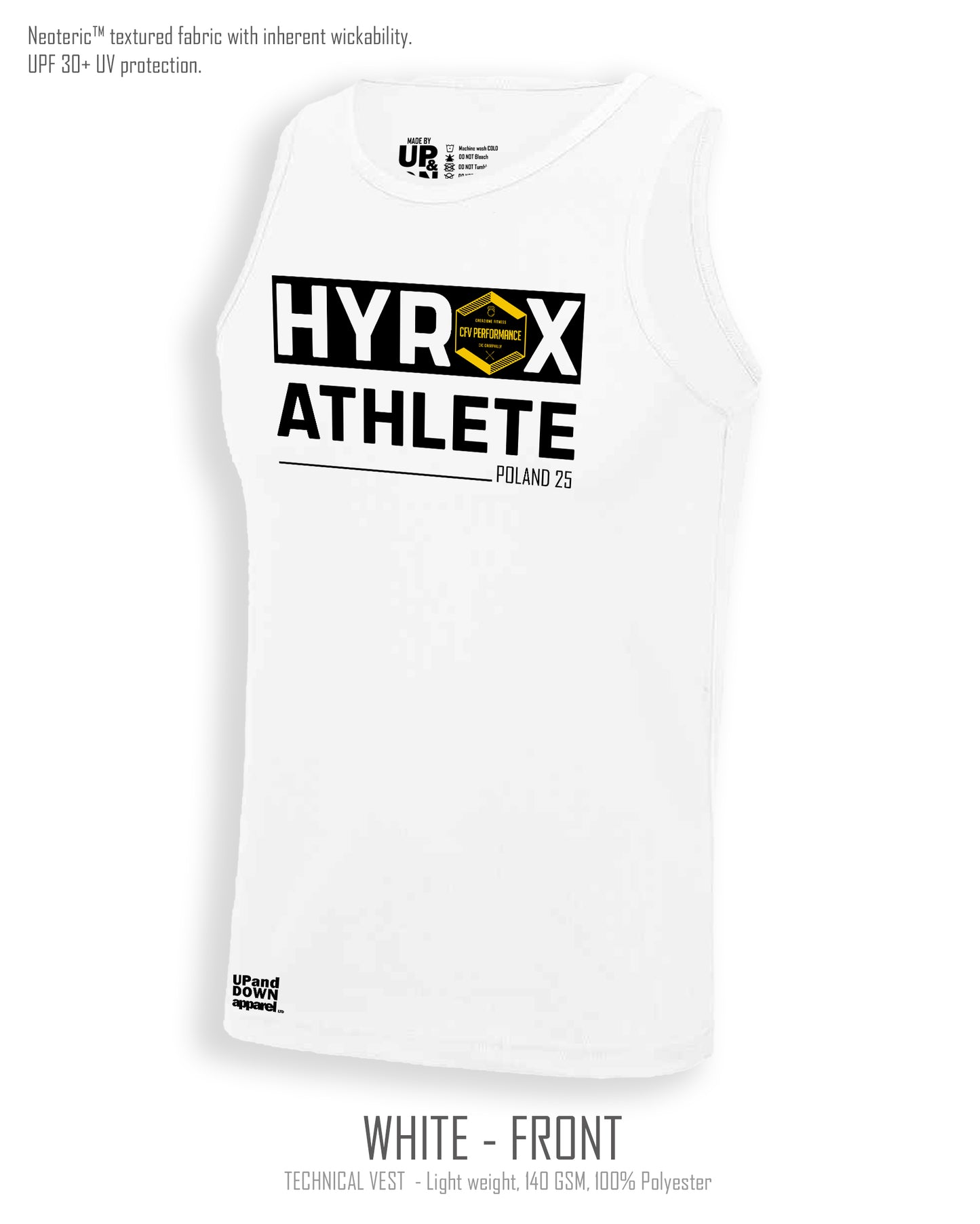 Hyrox Poland Technical vest