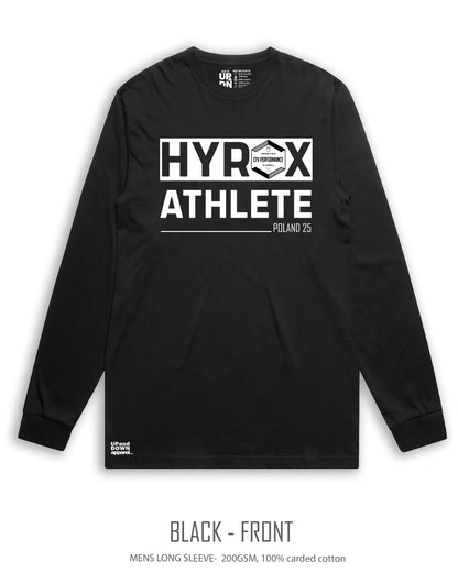 Hyrox Poland Long Sleeve Tee