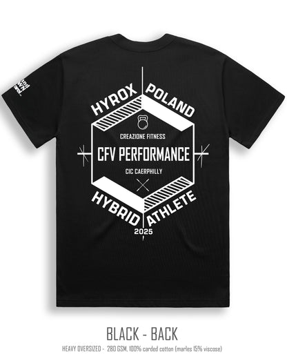 Hyrox Poland Heavy Oversize Tee