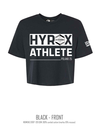 Hyrox Poland Crop Tee