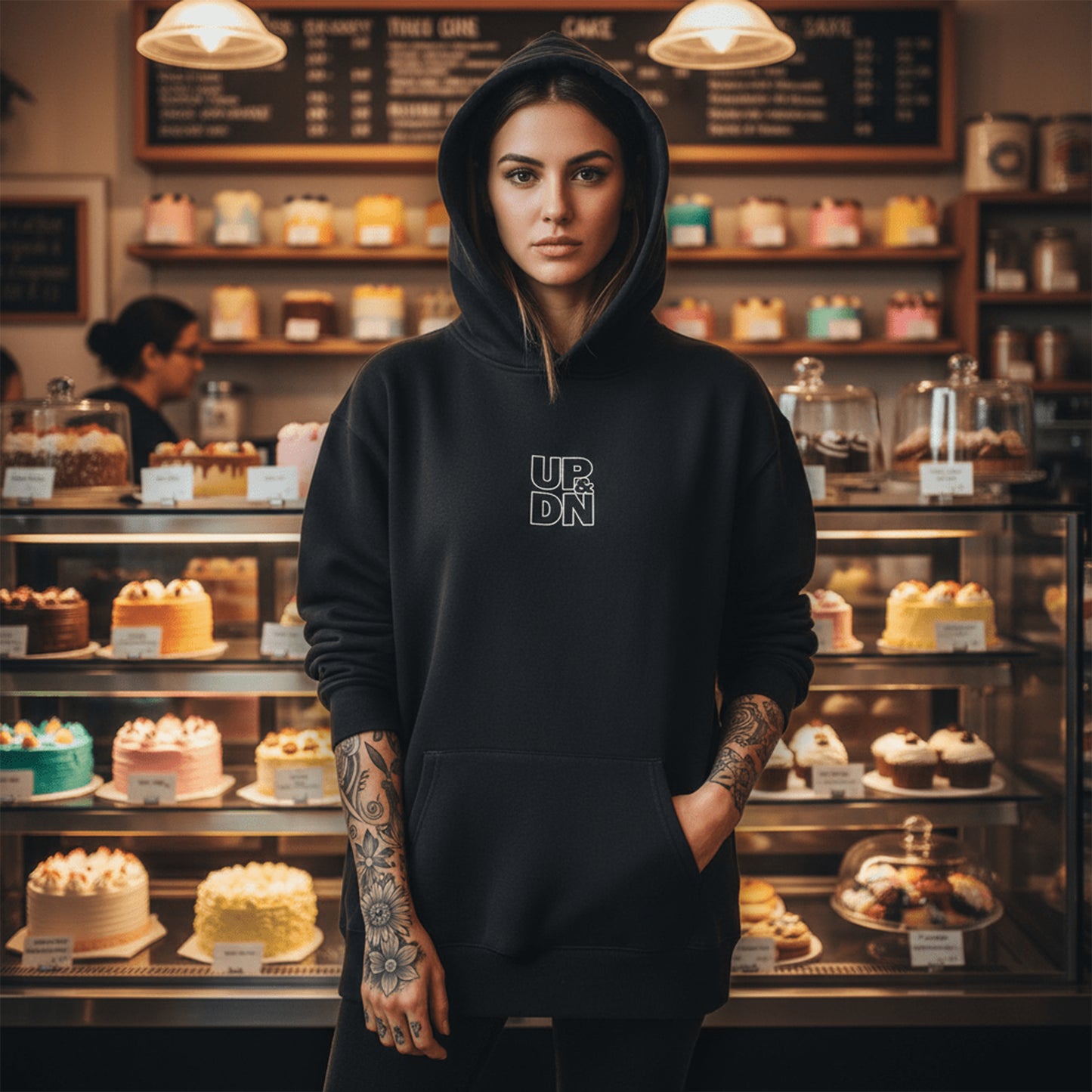 I like Cake Hood Premium Faded Hood - Women's