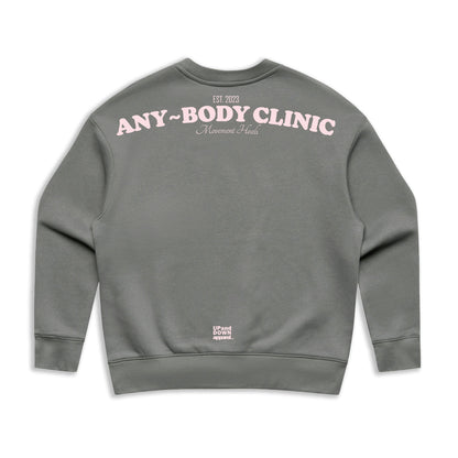 Any Body Clinic Womens Sweatshirt