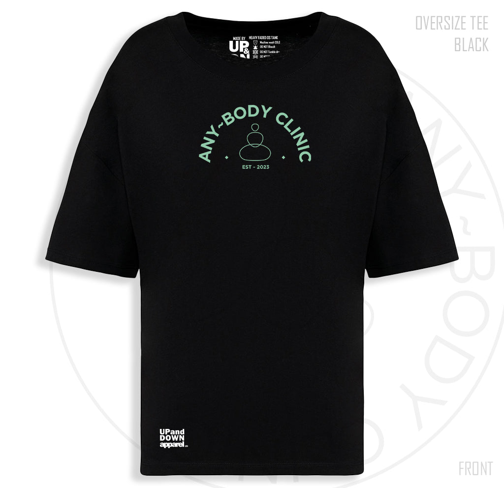 Any Body Clinic Womens Oversize Tee