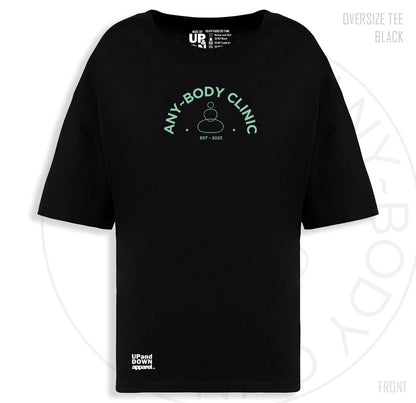 Any Body Clinic Womens Oversize Tee