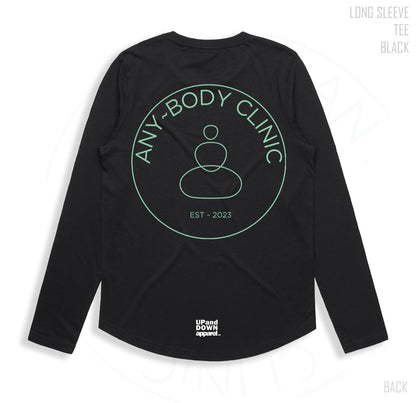 Any Body Clinic Womens Longsleeved Tee