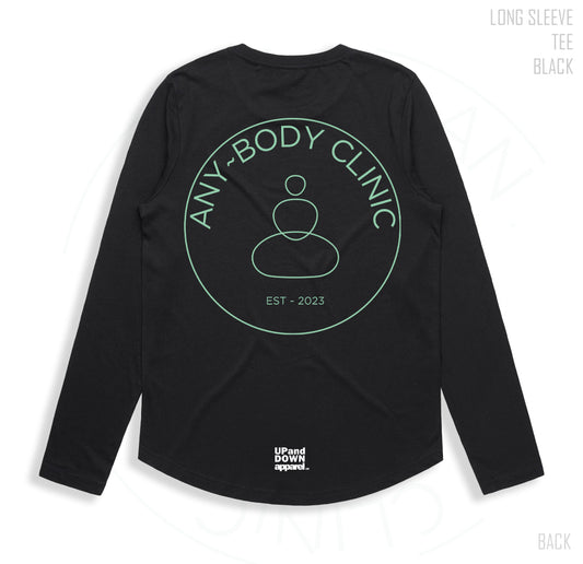 Any Body Clinic Womens Longsleeved Tee