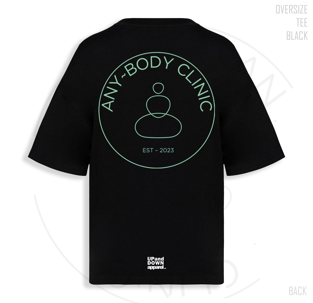 Any Body Clinic Womens Oversize Tee