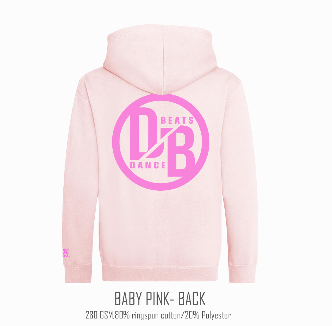 Dance Beats Kids Zipped Hoodie