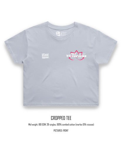 Feel Victorious by Vicky B Crop Tee