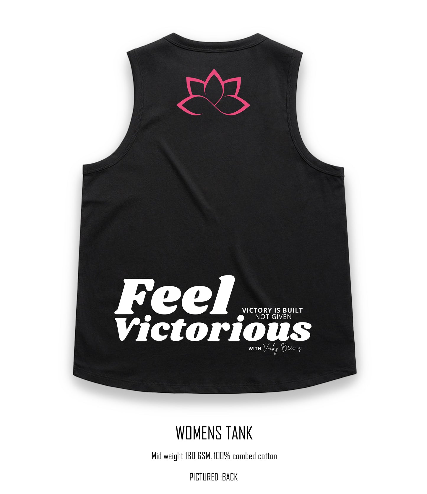 Feel Victorious by Vicky B Standard Length Tank