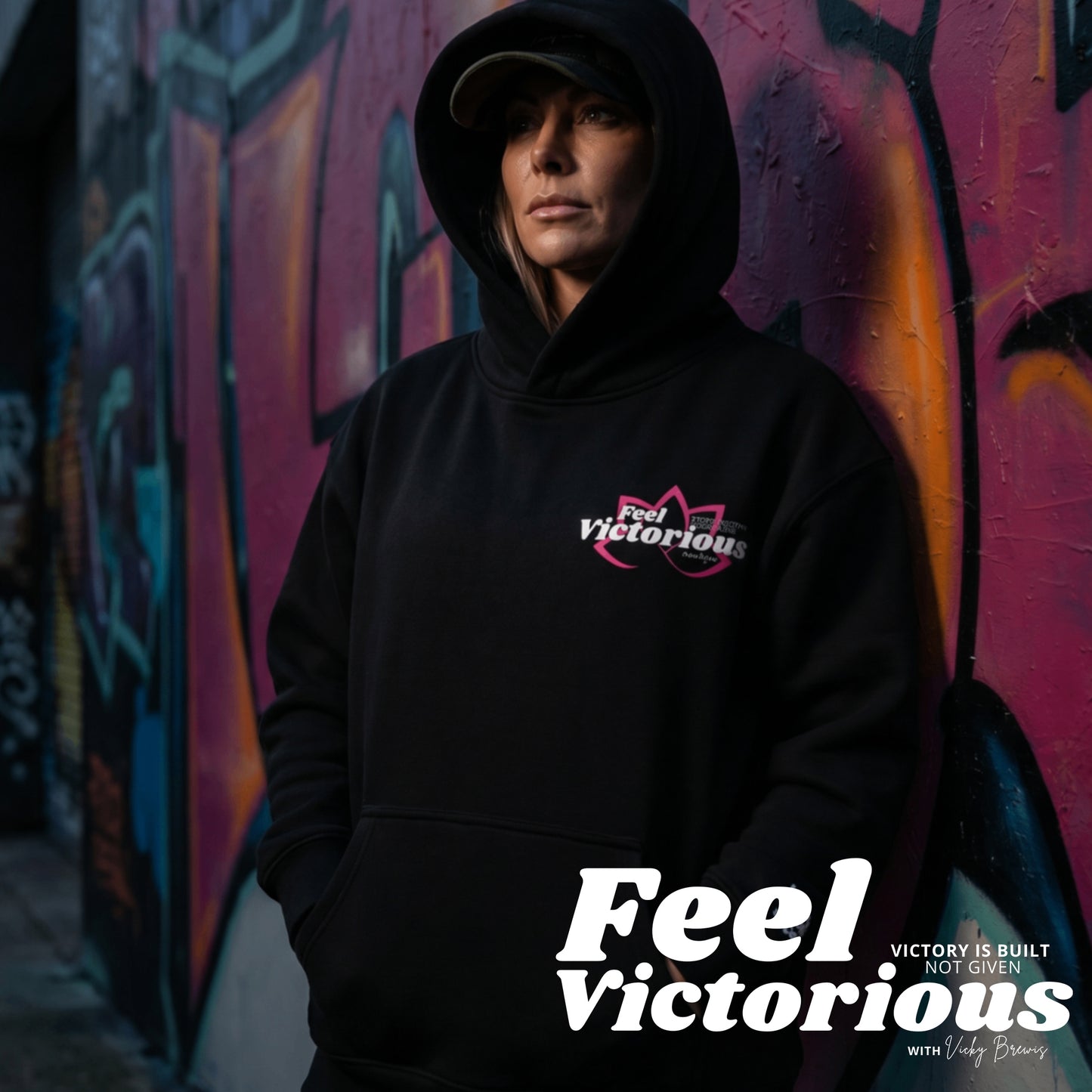 Feel Victorious by Vicky B Hoodie