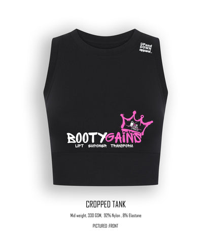 Booty Gains Cropped Tank