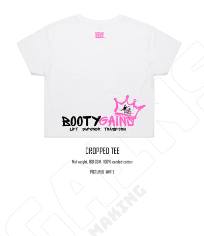 Booty Gains Cropped Tee