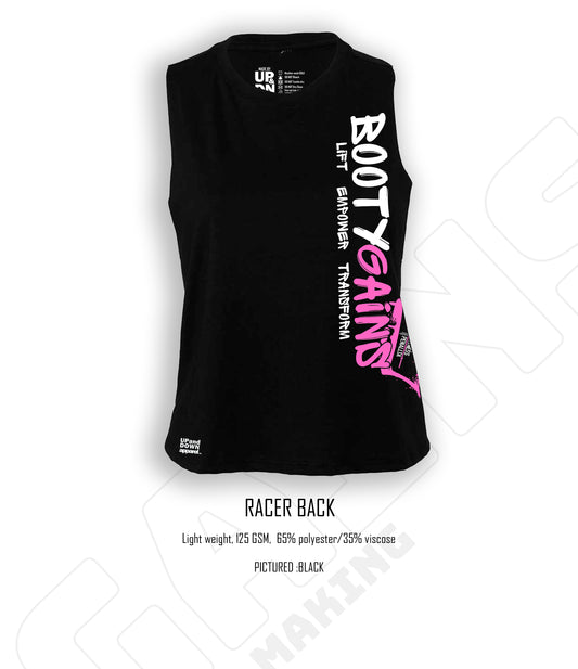 Booty Gains Womens Racerback Vest