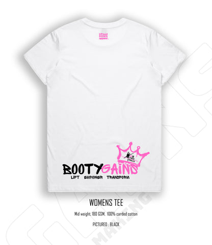 Booty Gains Womens Tee