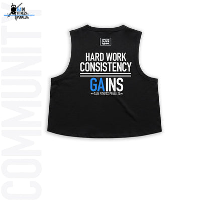 Gain Penallta Cropped Tank & Racerback