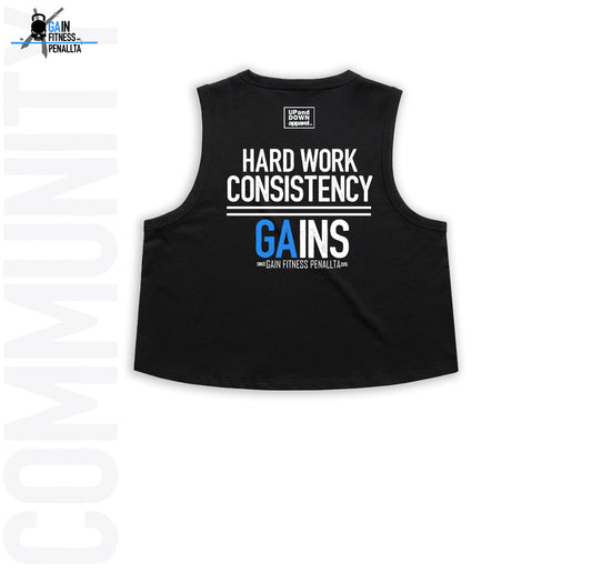 Gain Penallta Cropped Tank & Racerback