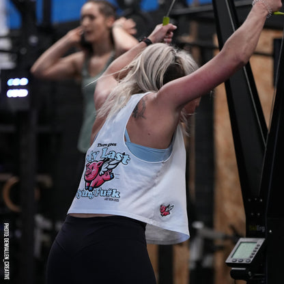 Flying Pig - Racer Crop Tank
