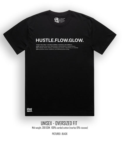Hustle Flow Glow Heavy Tee