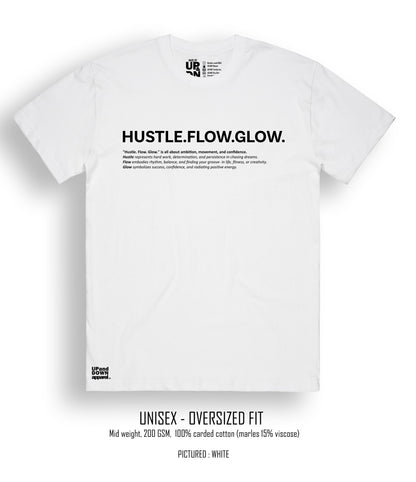 Hustle Flow Glow Heavy Tee