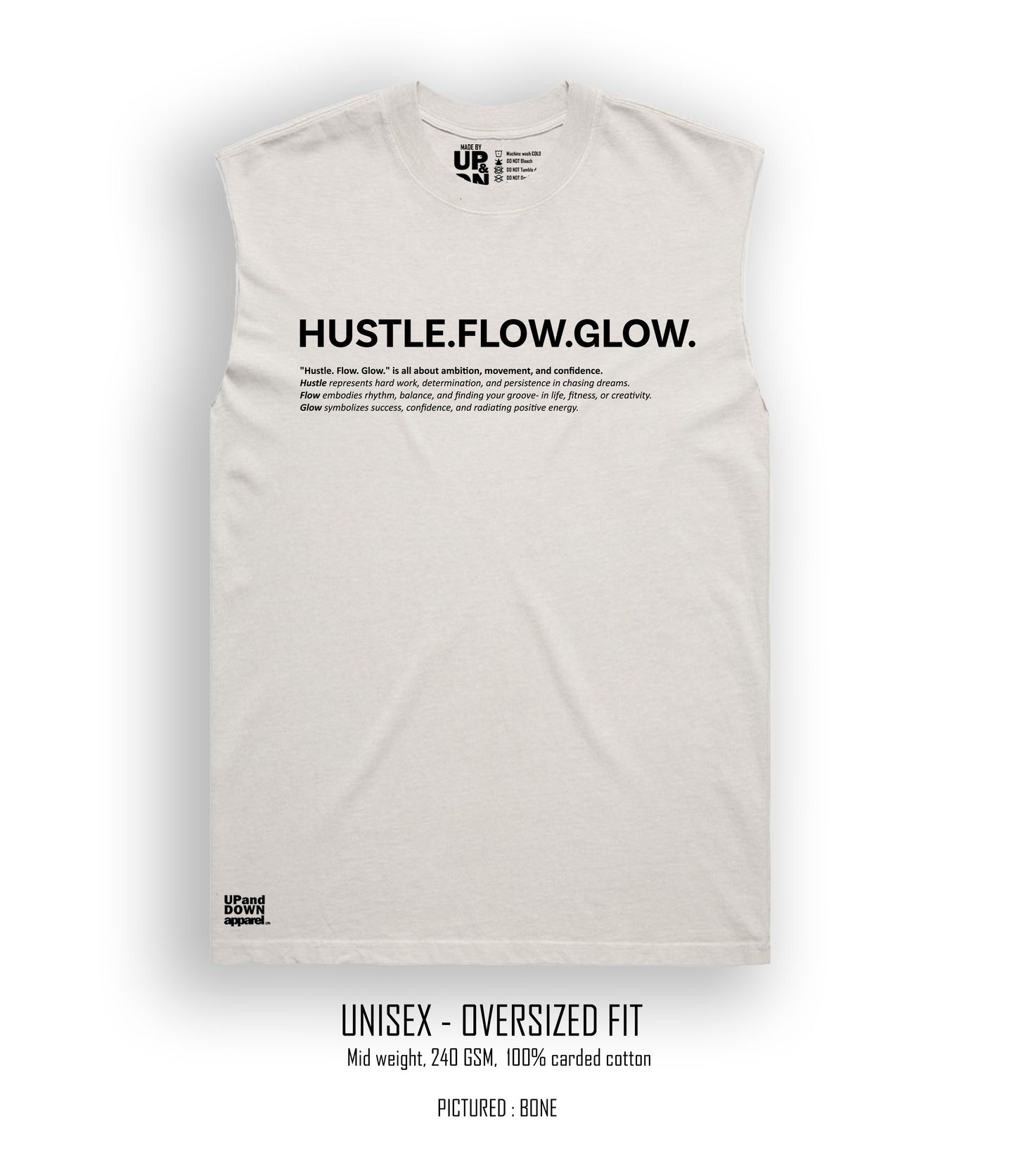 Hustle Flow Glow Heavy Tank