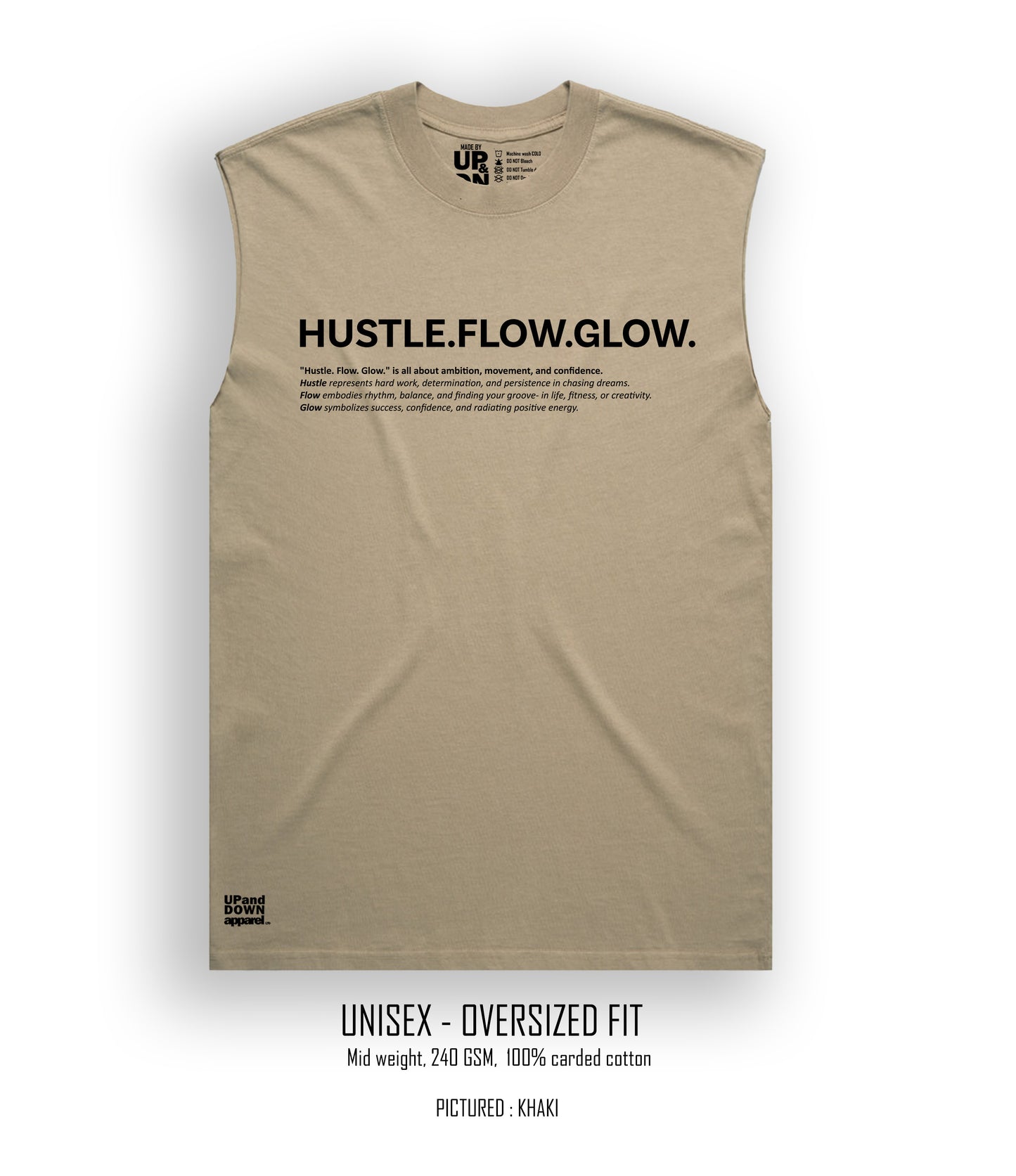 Hustle Flow Glow Heavy Tank