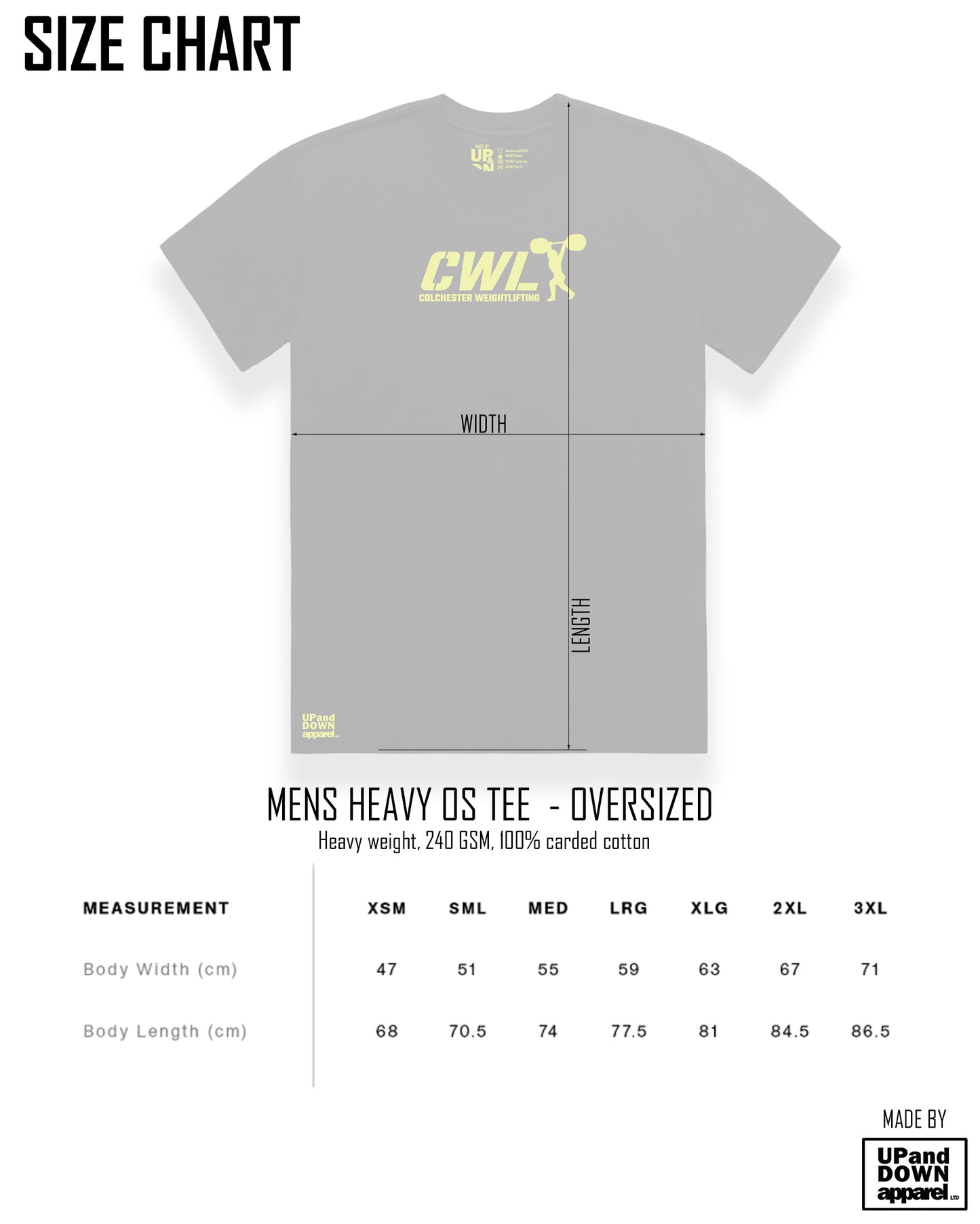 CWL Heavy Oversized Tee