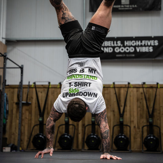 Handstand Tee - Logo Back
