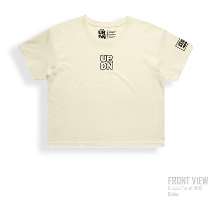 I Like Cake Cropped Tee - Women's