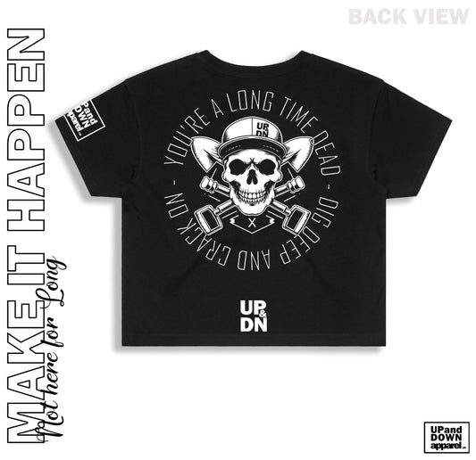 Long Time Dead Crop Tee