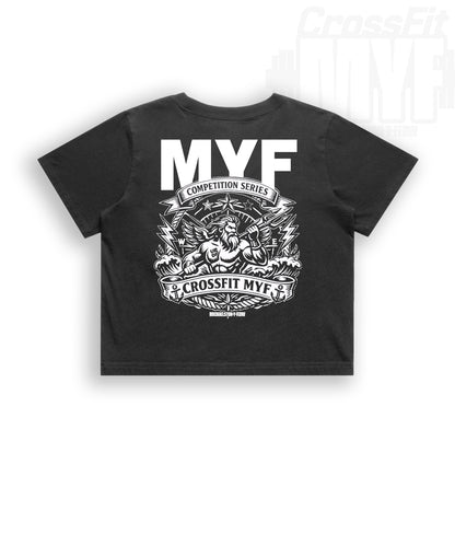MYF Competition Series crop tee