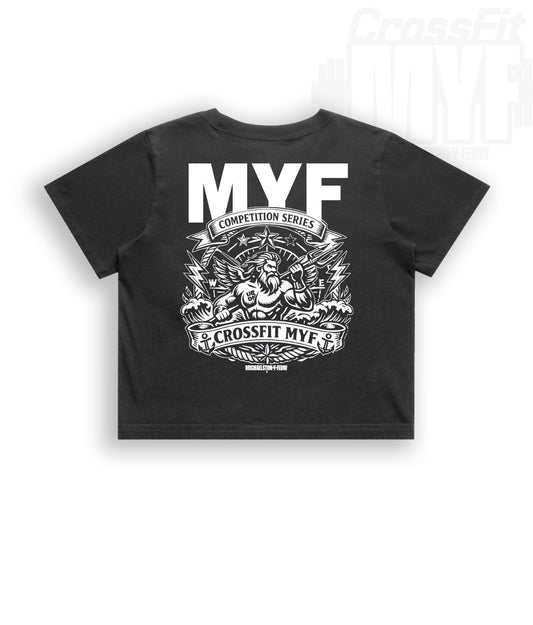 MYF Competition Series crop tee