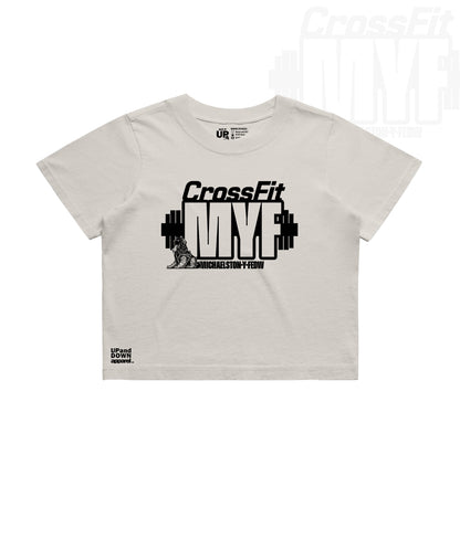 CrossFit MYF Heavy Faded Crop Tee
