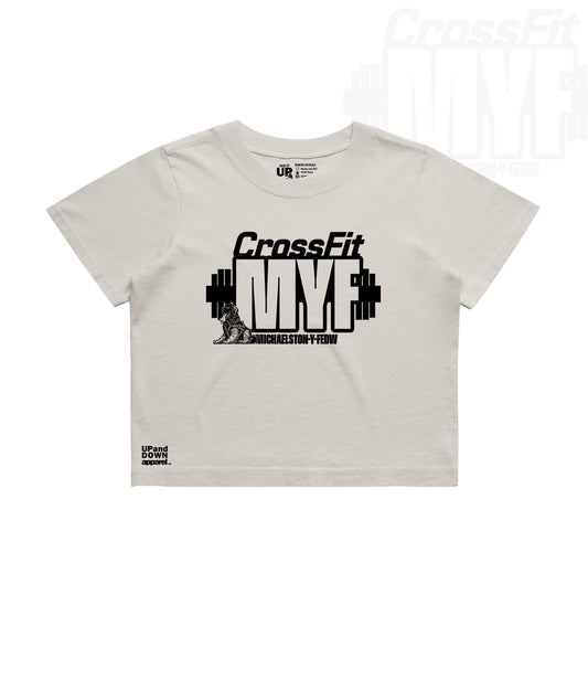 CrossFit MYF Heavy Faded Crop Tee