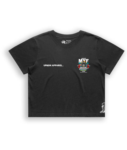 Mission Impossible CrossFit MYF Heavy Faded Crop