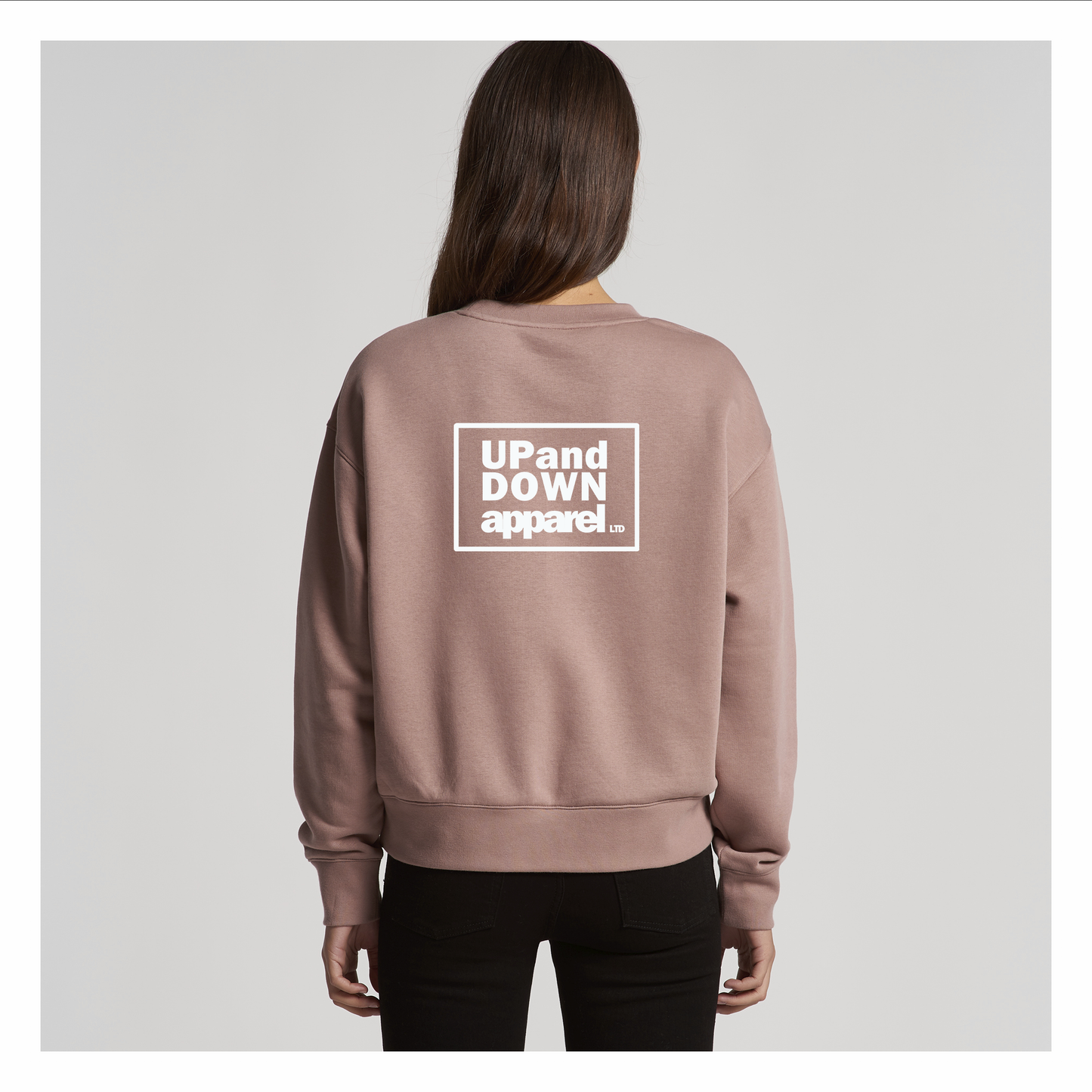 Logo Ladies Oversized Premium Sweatshirt