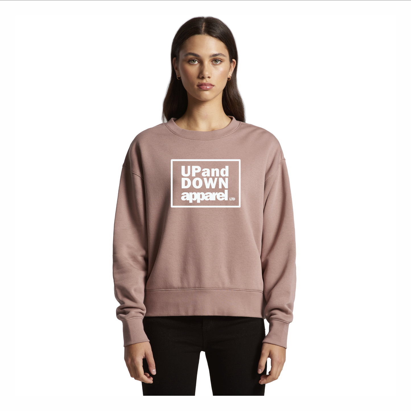 Logo Ladies Oversized Premium Sweatshirt