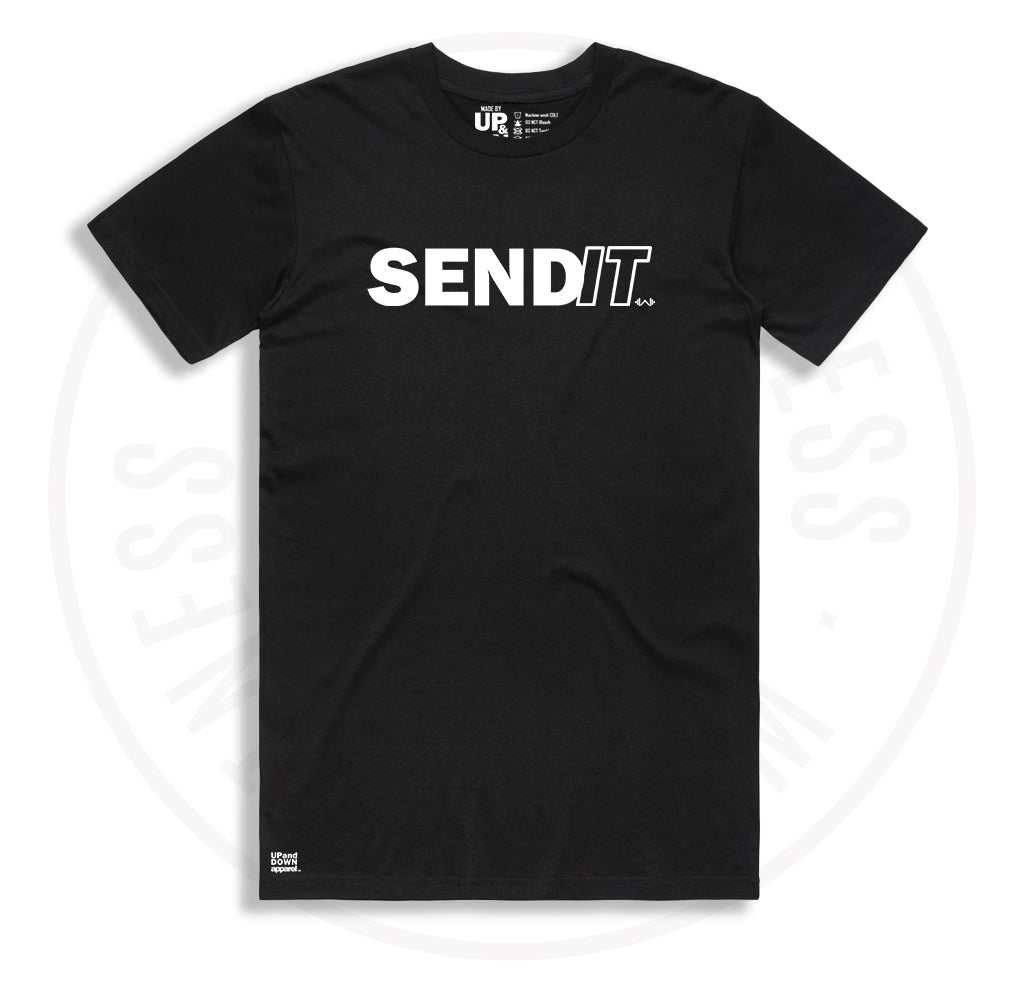 Welch Fitness 'SEND IT' mens tee