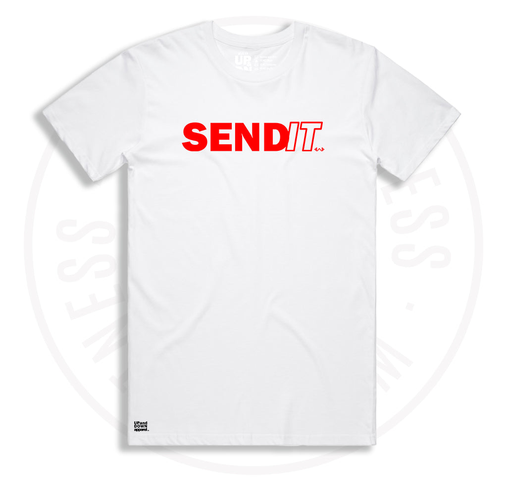 Welch Fitness 'SEND IT' mens tee