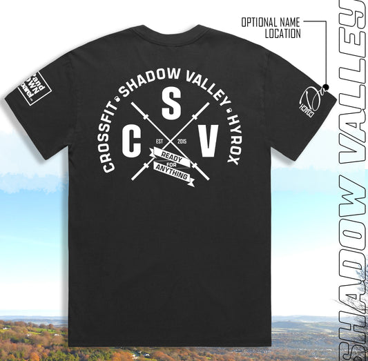 Shadow Valley CrossFit Heavy Faded Tee