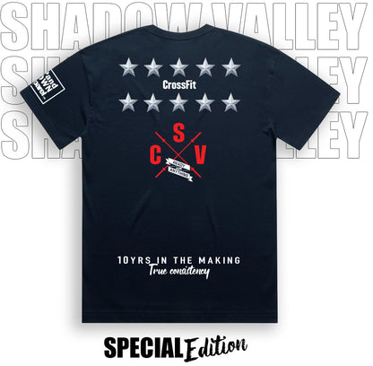 Shadow Valley CrossFit Tee - 10 year edition