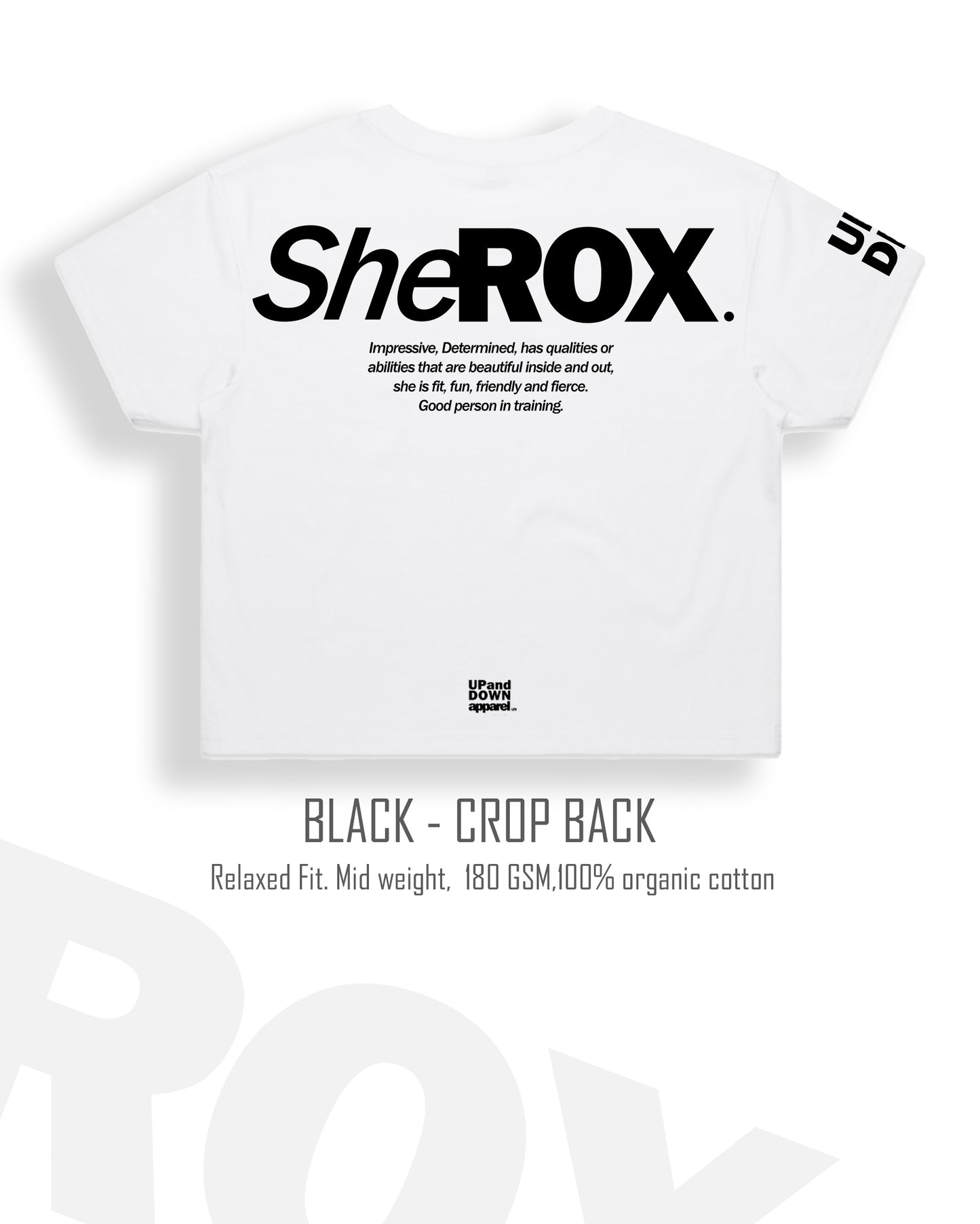 SheRox - The Crop Tee