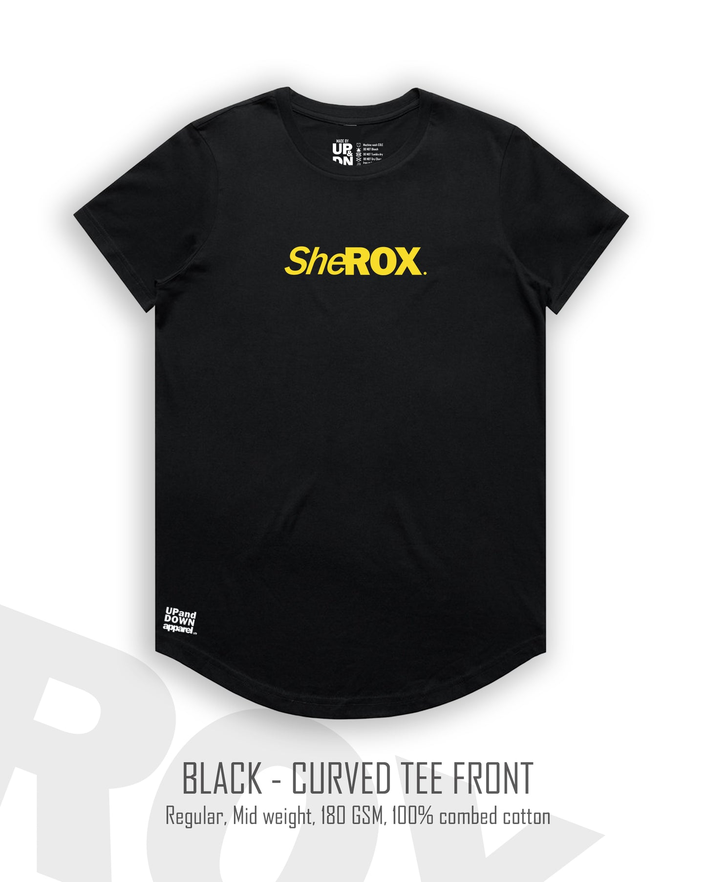 SheRox - The Curved Tee