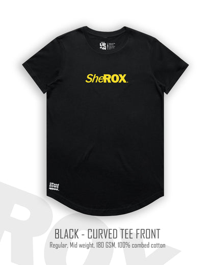 SheRox - The Curved Tee